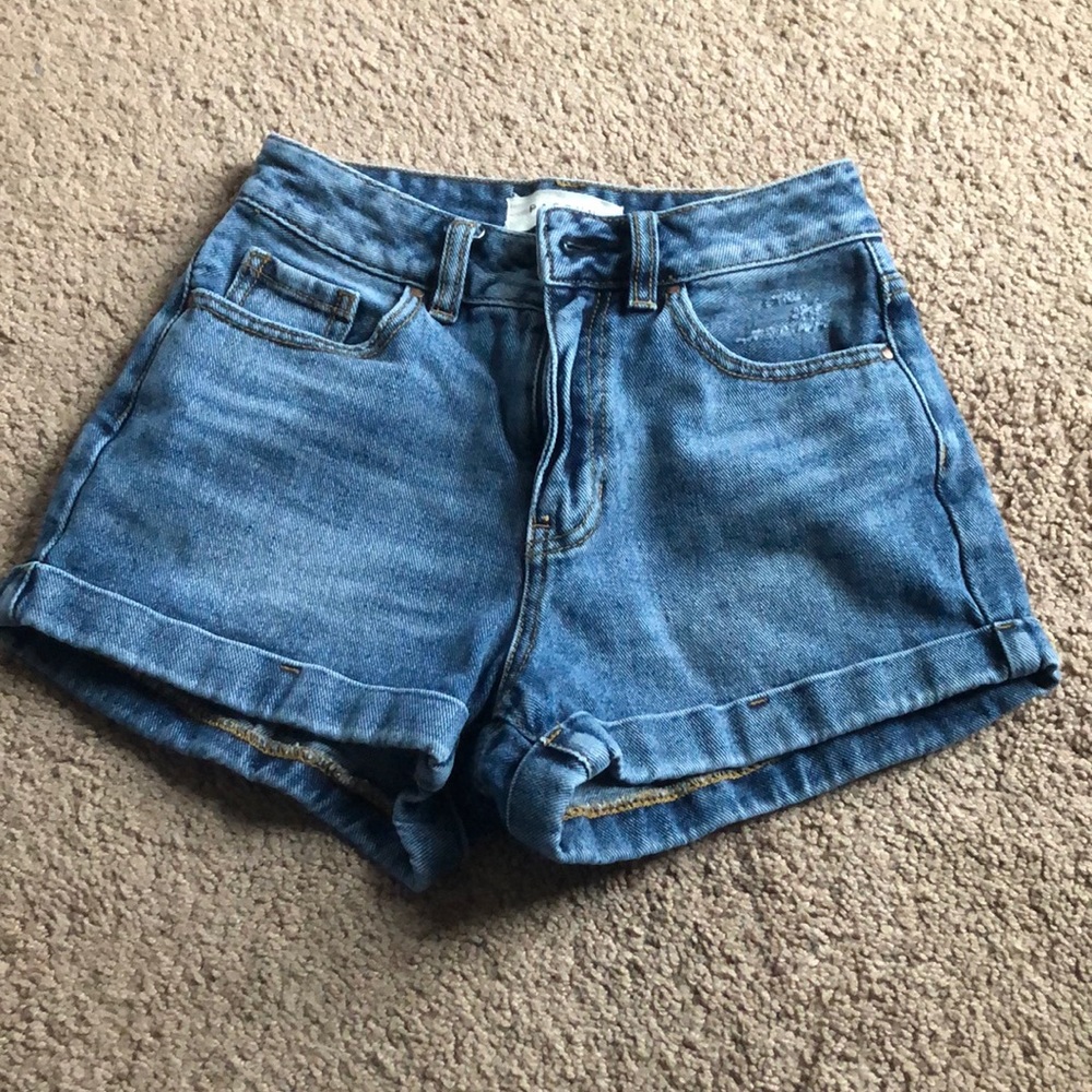 pacsun mom jean shorts